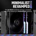 Cooler Master Hyper 212 Black CPU Air Cooler  120mm High Performance PWM Fan, 4 Copper Heat Pipes, Aluminum Top Cover, Low Noise & Easy Installation, AMD AM5/AM4 & Intel LGA 1851/1700/1200, Black