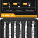 Father's Day Gifts from Daughter Wife Son,Damaged Screw Extractor Set Gift for Men,Stripped Screws Nuts & Bolts Drill Bit Tools for Broken or Stubborn Screws Removal,Stocking Stuffers for Him