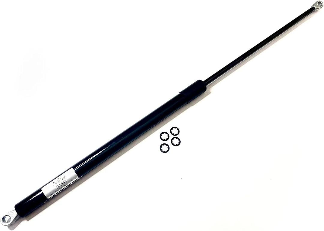 280343 RV Awning Gas Struts Lift Spring Shocks 26" 124Lbs Compatible with Solera Power Awnings for Short and Flat Awning Arms, 4 Retaining Washer