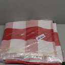 KOZYFLY Buffalo Plaid Rug 2x8 Ft Runners for Hallways Washable Checkered Rug Red and White Christmas Rugs Woven Cotton Kitchen Fall Rug Halloween Decor for Hallway Kitchen Living Room