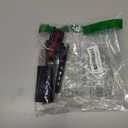 Victoper Bike Light, High Lumens Super Bright Bicycle Lite, 6+4 Modes USB Rechargeable Bike Headlight & Taillight Set, Waterproof Safety Bike Front & Rearlight for Road, Mountain, Night Riding (2 LED, Black)