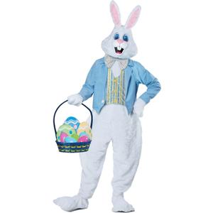 Adult Deluxe Easter Bunny Costume (Multi-colored)