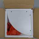 VASAGLE Corner Shelf Wall Mount, 5-Tier Floating Corner Bookshelf, Plant Shelf for Bedroom, Living Room, Bathroom, Home Office, Cloud White