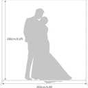 Gawicpy 6.6X6.6FT Metal Square Backdrop Stand, Wedding Arches for Ceremony, Square Balloon Arch Stand, Arch Backdrop Stand for Weddings, Birthdays, Party, Garden Decorations, Anniversary, White