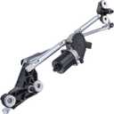 A-Premium Front Windshield Wiper Motor and Linkage Assembly Compatible with Chrysler & Dodge Models - Town & Country, Voyager, Caravan, Grand Caravan, 2004-2007