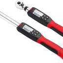 ACDelco ARM601-34 3/8 &  Heavy Duty Digital Torque Wrench Combo Kit with Buzzer and LED Flash Notification  ISO 6789 Standards with Certificate of Calibration
