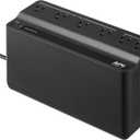 APC Back-UPS 425VA / 255W UPS Battery Backup Surge Protector, 6 Outlets, Small UPS for Router, Modem & Home Office, BE425M