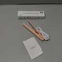 2 in 1 Mini Dual Purpose Curling Iron, 2025 Upgraded 2-in-1 Mini Curling Wand and Flat Iron for Women's Short and All Hair Types, USB Rechargeable