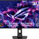 ASUS ROG Strix 32 4K OLED Gaming Monitor (XG32UCWG) - TrueBlack Glossy OLED, Dual Mode (4K@165Hz, FHD@330Hz), 0.03ms, G-SYNC Compatible, Neo Proximity Sensor, USB-C, HDMI 2.1