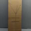 Easel TV Stand with Tripod Base for 45-65 inch Flat Screen up to 77lbs, Height Adjustable TV Stand Tripod for Living Room w/Cable Ties, 180Swivel, Black