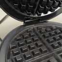 Cuisinart Waffle Maker, 1250W Round Classic Waffle Iron, 5-Setting Adjustable Browning Control, WMR-CANAS, Brushed Stainless