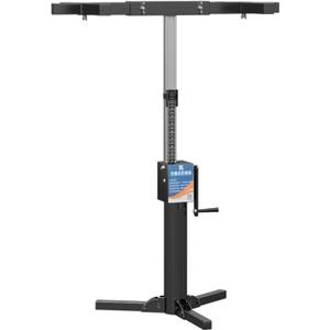 Cabinet Lift Jack for Installing Cabinet，Adjustable Third Hand Tool Support System with 440lbs, Multi-Functional Cabinet Jack (51 inch) Silver