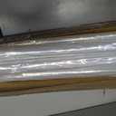 52 Inch Clear Umbrella, Large Dome Transparent POE Umbrella Color: Clear White 8 Pack