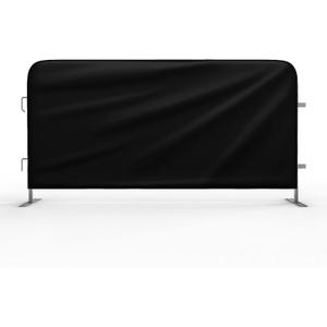 Heavy Duty Portable Crowd Control 8ft Barricade Jacket Cover - Angry Bull Barricades