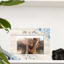 Orchroma Mr and Mrs Engagement Picture Frame,Wedding Gifts for Couples Newlyweds Bride Groom,Bridal Shower Gifts,Wedding Photo Frame 5x7