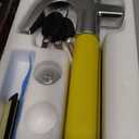 Tevlaphee Steering Wheel Lock Anti-Theft Car Device, Yellow, Heavy Duty