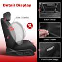 TTX LIGHTING Custom Fit Faux Leather Seat Covers for Honda Accord 2023-2026