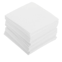 50 Pisces Fiber Paper Squares 8x8 White