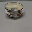 WHJY Japanese Retro Porcelain Side Dish Ceramic Side Dishes Bowl Seasoning Dishes Soy Dipping Sauce Dishes - Set of 5