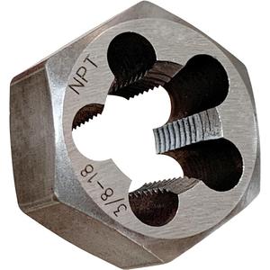 NPT Pipe Hex Die Cartbon Steel 3/8"-18