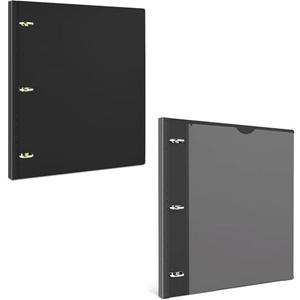 Telescoping Ring Binder Telescoping, Pack of 2