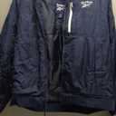 Reebok Mens Bomber Jacket - Insulated Zip Up Windbreaker Jackets for Men - Casual Golf Gym & Hiking Mens Lightweight Jackets (Small, Black)