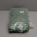 Jacquotha Bath Towels 2 Pack, Lighter & Quick Dry Towels Large 27.5 x 55 inches, Luxury Terry Cotton Towels for Bathroom Beach Swim, Forest Green & White Striped