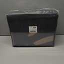 MontVoo Outdoor Rug Carpet 8x10 Waterproof-Patio Rug Mat Reversible Portable RV Camping Picnic Beach Mat Plastic Straw Rugs Outside Outdoor Area Rugs for Patio Deck Pool Deck Balcony Backyard (Navy&beige)