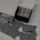 FITRELL 3 Pairs Compression Socks for Women and Men 20-30mmHg-Circulation Support Socks (Large-X-Large, Grey)