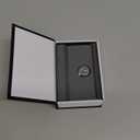 Havawish Gambling Metal Box Portable Winners Bank Casino Cash Box with Keys Good Luck Casino Player Safe Bank Wallet Book Safe for Cash Saving Go Home Money Gifts for Gambler