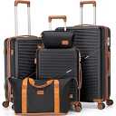 Cosbarn Luggage Sets, Durable 20,24,28 inch Suitcase Sets With Wheels