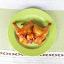 POSATE Plastic Plates Disposable 60 PCS, Heavy Duty 30 Dinner Plates 10.25" and 30 Dessert Plates 7.5" for Party, Green