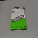 Belkin USB-C Hub, 7-in-1 Multiport Adapter - USB Docking Station with 4K HDMI, USB-C PD 3.0 Port, 2 x USB-A 3.1 Ports, SD Card & MicroSD Card Slots, & 3.5mm Audio Jack for MacBook, Air, iPad Pro, XPS