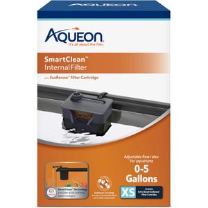 Aqueon QuietFlow Internal Filter with SmartClean Technology, Extra Small