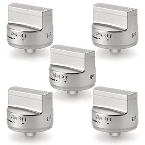 AMI PARTS W11101439 Stove Knobs Compatible with Maytag Range Knobs Replacements for MGR6600FZ0 MGR6600FB0 MGR6600FW0 MGR6600FZ1 MGR6600FZ3 MGR7700LZ0 MGR7700LZ10 5PCS