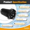 USQ1102 Square Flange 1 HP Up-Rated 48Y Pool Filter Motor Outdoor Swimming Pool Pump