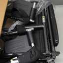 Drive Medical TR37E-SV Lightweight Folding Transport Wheelchair with Swing-Away Footrest, Silver (1 Count (Pack of 1))