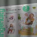 Ingenuity Keep Cozy 3-in-1 Grow with Me Vibrating Baby Bouncer Seat & Infant to Toddler Rocker, 0-30 Months Up to 40 lbs (Madi)