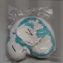 Dragon Neck Pillow Anime Cute Haku Dragon Pillow Anime Plush Doll Toy Kids Travel Pillows with Sleeping Eye Mask for Chrismas Birthday Gift