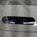 Electric Bidet Toilet Seat with Heated Seat, Warm Air Dryer, Endless Warm Water, Oscillating and Pulsating Spray Wash, Stainless Steel Self-Clean Nozzle, Sense Seat (Round)