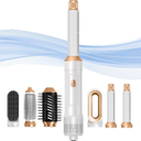 Blow Dryer Brush, 6 in 1 Auto Air Curling Iron Set 3 Temperature