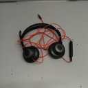 USB Headset with Microphone for PC, On-Ear Computer Laptop Headphones with Noise Cancelling Microphone in-line Control for Home Office Online Class Skype Zoom (USB+3.5mm, Black)