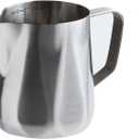 Milk Frothing Pitcher,350ml/600ml Milk Frother Cup Stainless Steel Kettle (12oz/20oz) Coffee Bar Cappuccino Espresso Machine Accessories Barista Tools (12oz) (Silver)