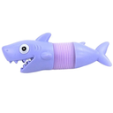 Light Up Pop Tube, Pop Tube Fidget Toy, Glow Tube Sensory Toys for Kids Birthday Party Supplies Stress Relief Fidget Tube Dinosaur Shark Crocodile Color Random