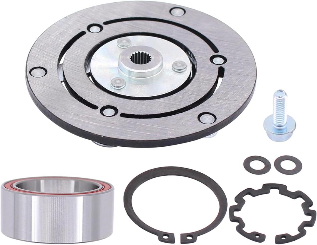 ApplianPar AC A/C Compressor Clutch Bearing and Hub Plate for Civic Hybrid 1.5L 2012 2013 2014 2015