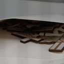 24 Pcs Easter Tiered Tray Decor Religious Easter Decorations He is Risen Cross Tray Decoration Sets Christian Cross Table Wooden Sign Farmhouse Table Decor for Home Kitchen Office Holiday