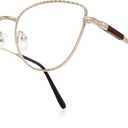 RB. Pilot Retro Cateye Reading Glasses for Women Blue Light Blocking Computer Glasses Spring Hinge Readers