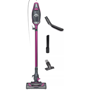 Shark HV371 Rocket Pro DLX Corded Stick, Removable Hand Vacuum, Advanced Swivel Steering, XL Cup, Crevice Tool, Upholstery Tool & Anti-Allergen Dust Brush, Fuchsia, Capacity