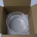 Glass Simmer Pot for Stove Top Potpourri, 1.8L(60 OZ) Clear Cooking Pots with Lids and Handles, Ribbed Glass Saucepan with Cover for Tea, Pot and Pan Cookware Saucepan Set