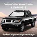 EcoNour Windshield Sunshade Compatible for Nissan Frontier 2006-2019 2020 2021, Sun Visor for Front Windshield & Window Sun Shade Cover, UV Heat Blocker & Protector, Car Accessories